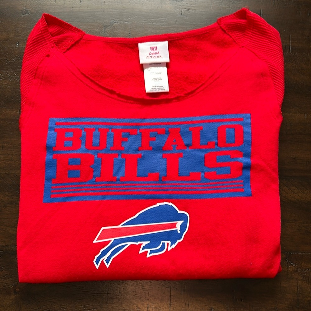 Buffalo David Bitton Red and Blue Sweatshirt